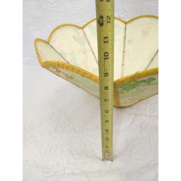 VTG Winnie The Pooh 18" (Across) Ceiling/ lamp shade walt disney prod. READ - Picture 7 of 12